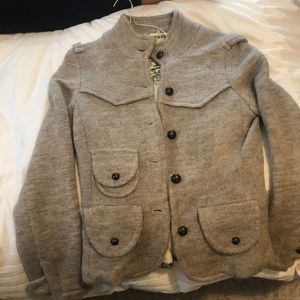 Free People - sweater blazer